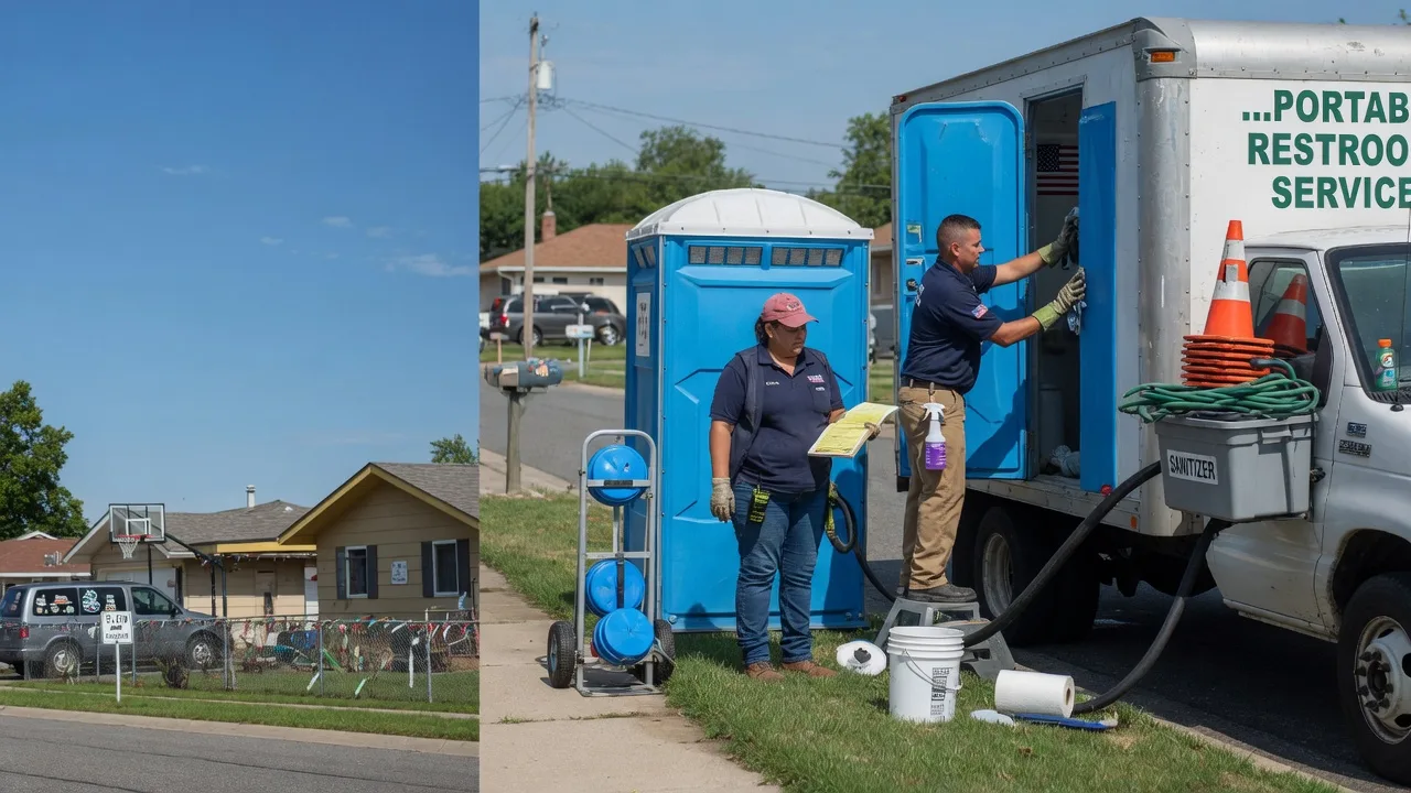 Portable Toilet Rental in Marion, KS near me